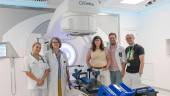 Profesionales de la Unidad de Oncología Radioteraparia del Hospital Universitario de Jaén. Archivo. 