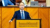 Erik Domínguez, en una imagen de archivo en el Parlamento andaluz. / Joaquín Corchero / Parlamento de Andalucía. 