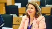 La eurodiputada del Partido Popular Europeo y presidenta de la Comisión de Pesca, Carmen Crespo.