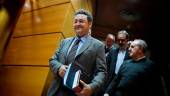 El Fiscal General del Estado, Álvaro García Ortiz, a su llegada a la comparecencia en la Comisión de Justicia en febrero de 2025. Archivo. / Fernando Sánchez / Europa Press. 