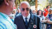 El abuelo de Marta del Castillo en una concentración ante los juzgados de Sevilla. Archivo / Europa Press.