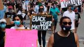 Manifestación contra el racismo institucional en Washington.
