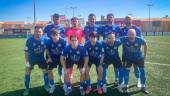 Alineación del Atlético Porcuna frente al Churriana de la Vega CF.