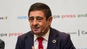 El presidente de la Diputación de Jaén, Francisco Reyes, durante el desayuno informativo Europa Press: “Andalucía desde sus territorios”: / María José López / Europa Press.