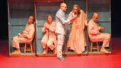 Escena de la obra “La vida es juego”, representada en el marco del Festival de Teatro de Cazorla.