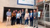 Julio Millán y Manuel Fernández visitan las obras del nuevo Centro de Día de Autismo Jaén.