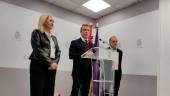 María Espejo, Julio Millán y Francisco Lechuga durante la rueda de prensa. / Ayuntamiento de Jaén.
