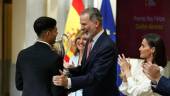 Los Reyes han entregado a Carlos Alcaraz el Premio Nacional de Deporte 2022. Archivo. / Europa Press.