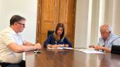 Firma del convenio entre el Ayuntamiento de Linares y la Fundación Casa Museo Andrés Segovia.
