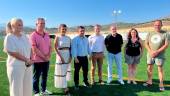 Visita al campo de fútbol Antoñete. / Diputación de Jaén. 