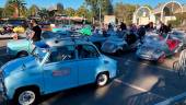 Coches en una edición de la ruta turística.
