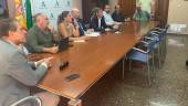 Reunión sobre el estudio de alternativas para la ubicación de la estación de autobuses de Jaén. 