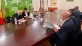 Encuentro entre la Diputación Provincial de Jaén y el Ministerio de Transición Ecológica y Reto Demográfico. / F. J. Marín / Diario JAÉN.