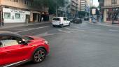 La intersección de la Avenida de Madrid y la calle Virgen de la Cabeza acumula varios accidentes en los últimos años. / Juanfran Paredes.