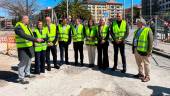 Representantes del Gobierno municipal y la Subdelegación del Gobierno visitan las obras. / Fotografías: Álvaro Guzguti / Diario JAÉN.