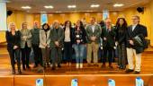 María Espejo, María Isabel Cano-Caballero, Manolo Salazar, Francisca Medina, Manuel Fernández, Nuria López, Silvia de la Torre, Bartolomé González, Jesús Estrella, Ana Mata y Alberto del Real. / Elisabeth Ruiz / Diario JAÉN. 