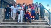 Profesionales del centro de salud de Martos.
