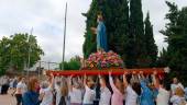 Procesión de Santa Potenciana en Villanueva de la Reina. / Adrián Claudio / Diario JAÉN. 