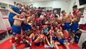 Plantilla del Atlético Porcuna después del partido. / Atlético Porcuna.