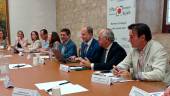 La comisión de seguimiento del Cetedex presidida por Nicolás Ruiz. / Fran Miranda / Diario JAÉN.