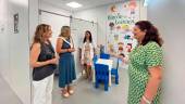 Visita al centro de salud de La Alameda.