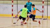 Entrenamiento de Avanza Jaén esta semana en La Salobreja.