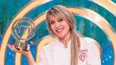 GANADORA. Raquel Meroño se hace con el premio y triunfa en la final de “Masterchef celebrity 5”.