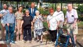 Mayores de la residencia “Caridad y Consolación” en la visita al CEE. / Ayuntamiento de Jaén.