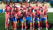 Alineación inicial del Atlético Porcuna frente a la UD Melilla B. / Atlético Porcuna.