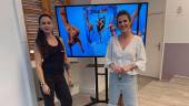 Rouse de la Cruz y Beatriz López durante la presentación.