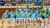 Integrantes del Avanza Jaén antes del partido con el Grupo López Bolaños.