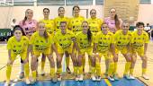 Alineación titular del Martos FS frente al Guadalcacín. / Martos FS