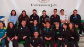 CONJUNTO. Jugadores y voluntarios del Bad Flay, en el Circuito Nacional celebrado en Jaén.