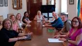 Reunión de la comisión para la concesión de la Medalla de Oro a Luis Berges. 