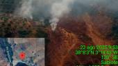 Paraje de Sabiote donde se ha producido el incendio. / Plan Infoca. 