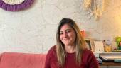 María José Gutiérrez Valdivia con su nueva novela “Ira”. 