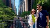 Cristina Carrillo y Javier Coronado disfrutan de su ansiado viaje de novios.