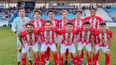 Alineación inicial del UDC Torredonjimeno frente al CF Motril.