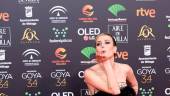 UNA ESTRELLA. Natalia de Molina posa en la última edición de los Premios Goya que se celebró en Málaga.