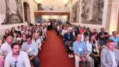 Asistentes a la primera mañana de las jornadas del Ciclo Integral del Agua en la Ermita Madre de Dios. / Álex Gómez / Diario JAÉN. 