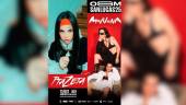 Cartel anunciador del concierto de Ptazeta y Marlena.