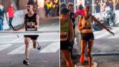 Abderraahmane Aferdi y Mekedes Alemeshete, campeones de la prueba élite. / Jaén, Ciudad del Atletismo.
