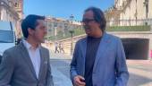 Los concejales Luis García Millán y José Manuel Higueras.