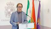 El portavoz del Grupo Municipal Socialista, José Manuel Higueras. / Ayuntamiento de Jaén.