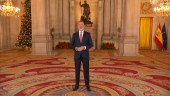 El Rey de España, Felipe VI, pronuncia su discurso de Navidad del año 2025. / Casarealtv.