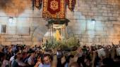 Imagen correspondiente a la procesión de 2024 de la Aparición de la patrona de Andújar y la Diócesis. 