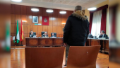 El acusado durante el juicio celebrado en la Audiencia de Jaén en marzo de 2024. Archivo. / Europa Press. 