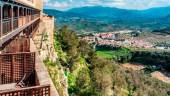 Vista de la capital jiennense desde el Parador de Jaén.