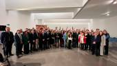 Foto de familia del acto celebrado en el Museo Ibero. / Fotografía y vídeo Nacho Guzguti / Diario JAÉN.