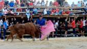 PROFESIONAL. El Castrileño trabaja en un encierro.